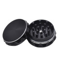 Best Aircraft Aluminum herb Grinder weed grinder 50MM 2 Piece Metal herb crusher Smoking Mini Style custom logo